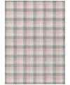 Addison Chantille Mahine Washable Acn1053 8'x10' Area Rug In Slate