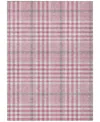 Addison Chantille Mahine Washable Acn1054 2'6"x3'10" Area Rug In Rose