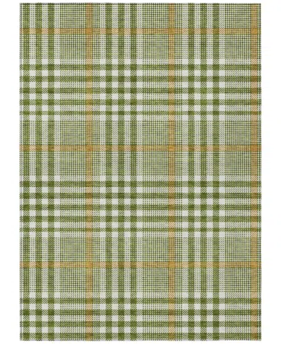 Addison Chantille Mahine Washable Acn1054 5'x7'6" Area Rug In Olive