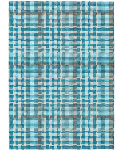 Addison Chantille Mahine Washable Acn1054 5'x7'6" Area Rug In Teal
