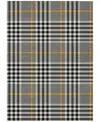 Addison Chantille Mahine Washable Acn1054 8'x10' Area Rug In Black