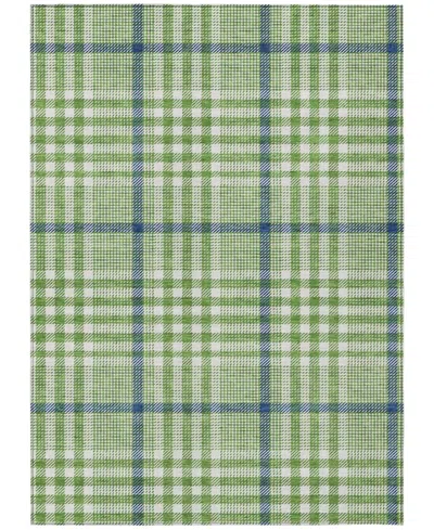 Addison Chantille Machine Washable Acn1054 8'x10' Area Rug In Green