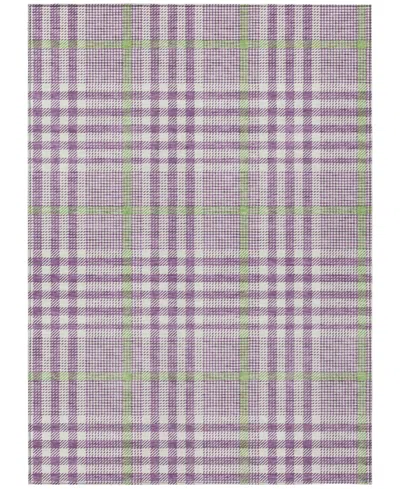 Addison Chantille Mahine Washable Acn1054 8'x10' Area Rug In Purple