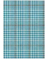 Addison Chantille Mahine Washable Acn1054 8'x10' Area Rug In Teal