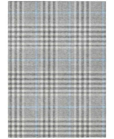 Addison Chantille Mahine Washable Acn1054 9'x12' Area Rug In Gray