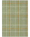 Addison Chantille Mahine Washable Acn1054 9'x12' Area Rug In Olive