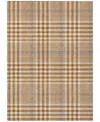 Addison Chantille Mahine Washable Acn1054 9'x12' Area Rug In Paprika