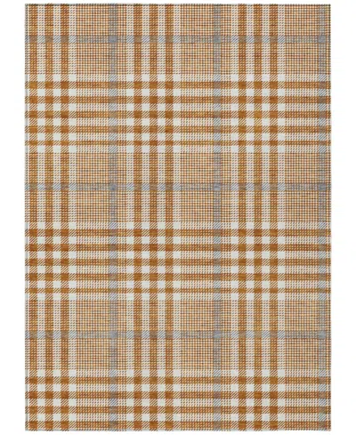 Addison Chantille Mahine Washable Acn1054 9'x12' Area Rug In Paprika