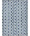 Addison Chantille Machine Washable Acn1055 2'6"x3'10" Area Rug In Denim