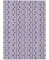 Addison Chantille Mahine Washable Acn1055 3'x5' Area Rug In Purple