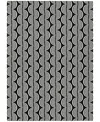 Addison Chantille Mahine Washable Acn1055 5'x7'6" Area Rug In Black