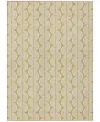 Addison Chantille Mahine Washable Acn1055 5'x7'6" Area Rug In Gold