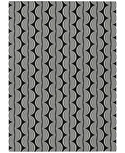 Addison Chantille Mahine Washable Acn1055 8'x10' Area Rug In Black