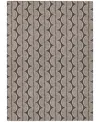 Addison Chantille Mahine Washable Acn1055 9'x12' Area Rug In Cocoa