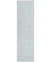 Addison Chantille Mahine Washable Acn1056 2'3"x7'6" Runner Area Rug In Mist