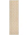 Addison Chantille Mahine Washable Acn1056 2'3"x7'6" Runner Area Rug In Peach