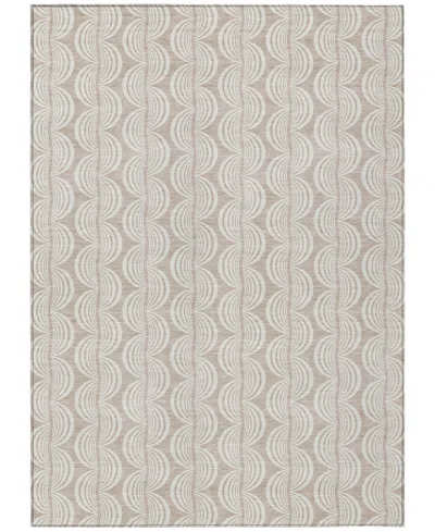 Addison Chantille Mahine Washable Acn1056 2'6"x3'10" Area Rug In Khaki