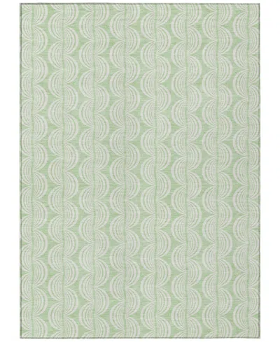 Addison Chantille Mahine Washable Acn1056 8'x10' Area Rug In Mint