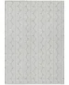 Addison Chantille Mahine Washable Acn1056 8'x10' Area Rug In Silver