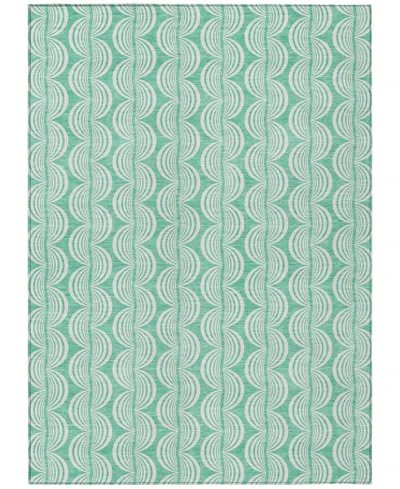 Addison Chantille Mahine Washable Acn1056 9'x12' Area Rug In Mint