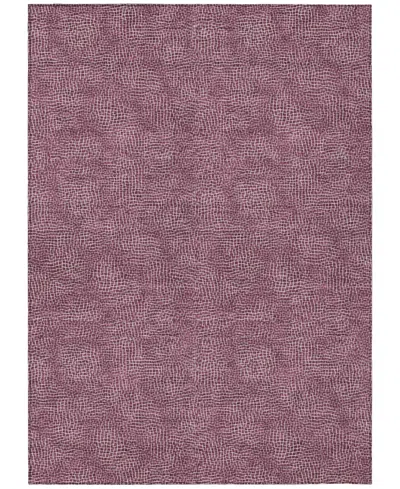 Addison Chantille Mahine Washable Acn1057 2'6"x3'10" Area Rug In Eggplant