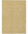 Addison Chantille Mahine Washable Acn1057 3'x5' Area Rug In Gold