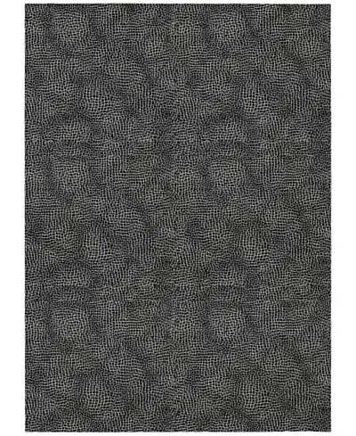 Addison Chantille Mahine Washable Acn1057 5'x7'6" Area Rug In Black