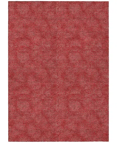 Addison Chantille Machine Washable Acn1057 5'x7'6" Area Rug In Red