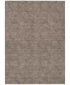 Addison Chantille Mahine Washable Acn1057 8'x10' Area Rug In Brown