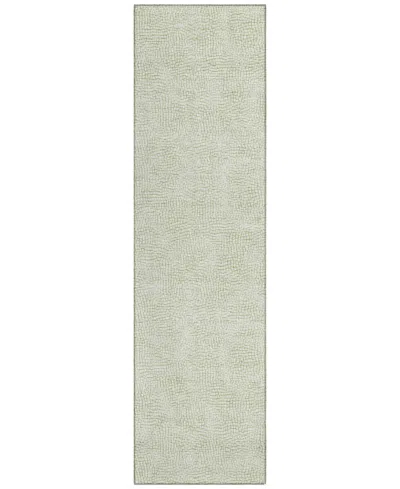 Addison Chantille Mahine Washable Acn1058 2'3"x7'6" Runner Area Rug In Grass