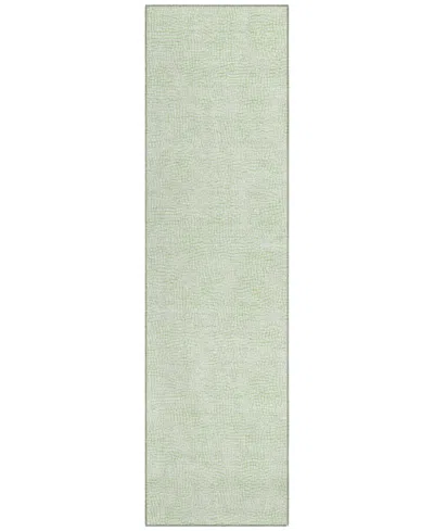 Addison Chantille Mahine Washable Acn1058 2'3"x7'6" Runner Area Rug In Mint