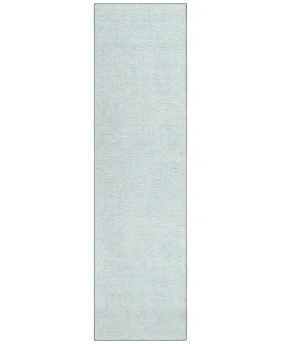Addison Chantille Mahine Washable Acn1058 2'3"x7'6" Runner Area Rug In Mist