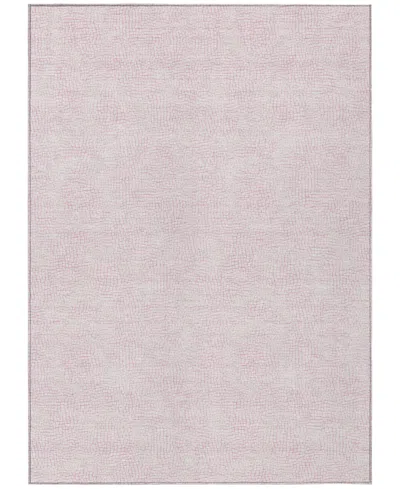 Addison Chantille Machine Washable Acn1058 5'x7'6" Area Rug In Pink