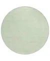 Addison Chantille Mahine Washable Acn1058 8'x8' Round Area Rug In Mint