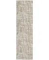 Addison Chantille Mahine Washable Acn1059 2'3"x7'6" Runner Area Rug In Tan