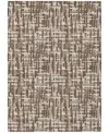 Addison Chantille Mahine Washable Acn1059 2'6"x3'10" Area Rug In Brown