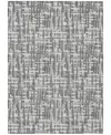 Addison Chantille Mahine Washable Acn1059 2'6"x3'10" Area Rug In Gray