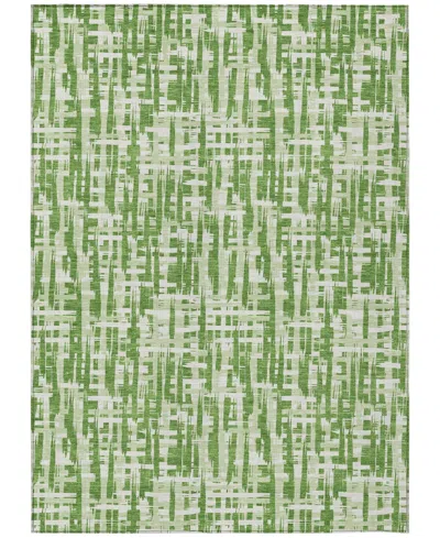 Addison Chantille Mahine Washable Acn1059 8'x10' Area Rug In Green