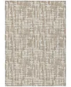 Addison Chantille Mahine Washable Acn1059 8'x10' Area Rug In Tan