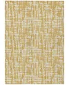Addison Chantille Mahine Washable Acn1059 9'x12' Area Rug In Gold