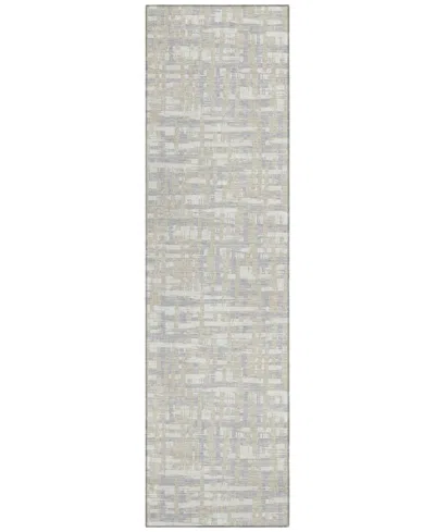 Addison Chantille Mahine Washable Acn1060 2'3"x7'6" Runner Area Rug In Beige
