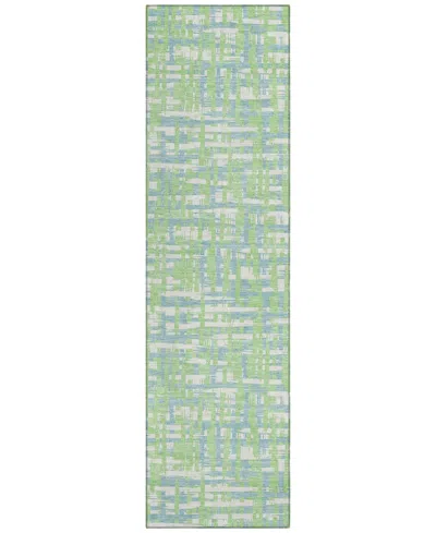 Addison Chantille Mahine Washable Acn1060 2'3"x7'6" Runner Area Rug In Mint