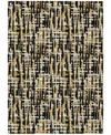 Addison Chantille Mahine Washable Acn1060 5'x7'6" Area Rug In Black