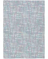 Addison Chantille Mahine Washable Acn1060 8'x10' Area Rug In Lavender