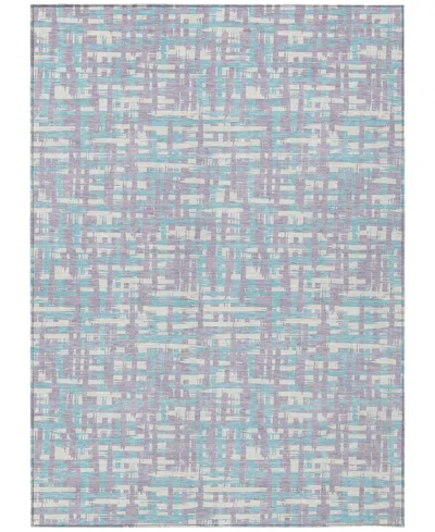 Addison Chantille Mahine Washable Acn1060 8'x10' Area Rug In Lavender