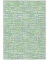 Addison Chantille Mahine Washable Acn1060 8'x10' Area Rug In Mint