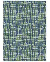 Addison Chantille Mahine Washable Acn1060 8'x10' Area Rug In Navy