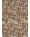 Addison Chantille Mahine Washable Acn1060 9'x12' Area Rug In Chocolate