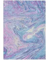 Addison Chantille Mahine Washable Acn1061 9'x12' Area Rug In Mist