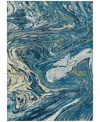 Addison Chantille Mahine Washable Acn1061 9'x12' Area Rug In Navy